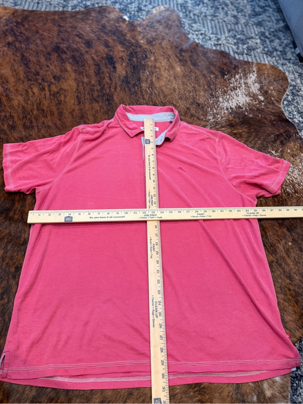 Tommy Bahama  Mens XXL Coral Polo Short Sleeve with Coral Marlin Logo Class - Picture 3 of 11